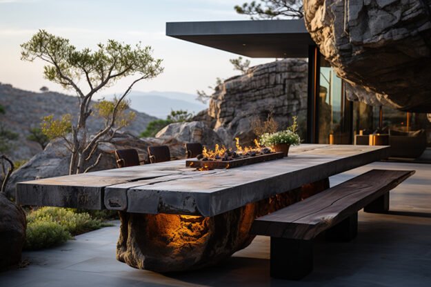 Concrete Kitchen Table: A Masterpiece of Modern Design