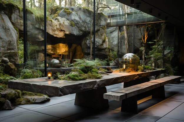 Concrete Kitchen Table: Elegance Meets Endurance