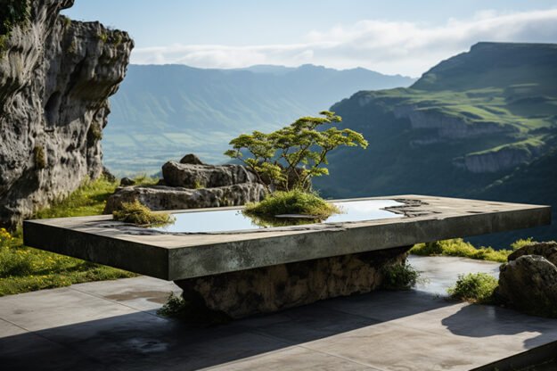 Concrete Kitchen Table - Elevate Your Dining Experience