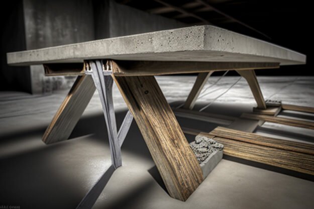 Concrete Kitchen Table: A Bold Statement for Modern Living