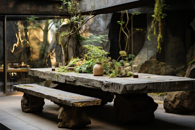 Concrete Kitchen Table: A Modern Elegance