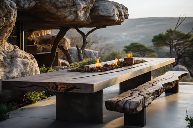 Concrete Kitchen Table –