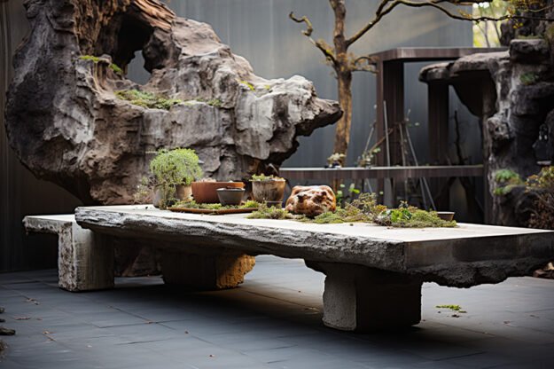 Concrete Kitchen Table: A Statement of Timeless Elegance