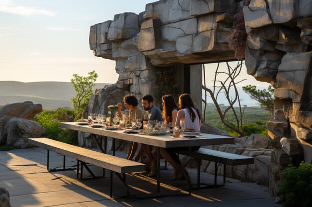 Unforgettable Concrete Kitchen Table