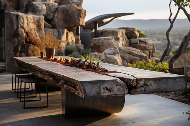 Concrete Kitchen Table: Elevate Your Dining Experience
