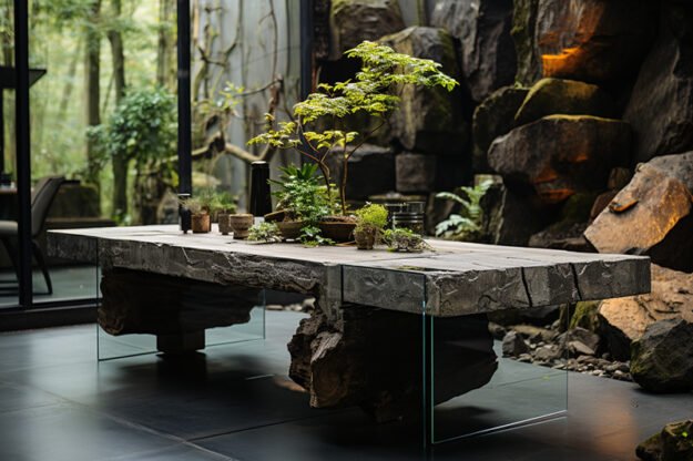 Concrete Kitchen Table: A Masterpiece of Modern Elegance