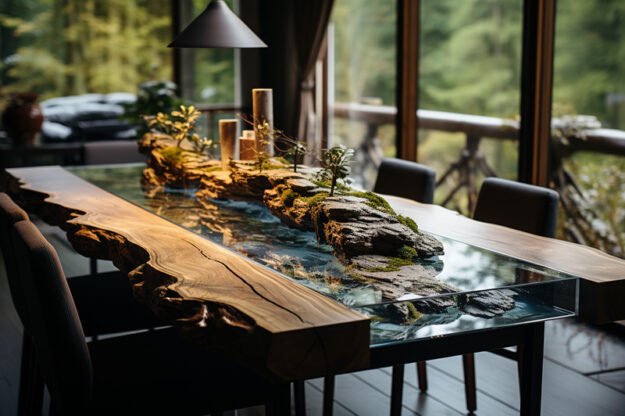 Nature-Inspired Organic Table