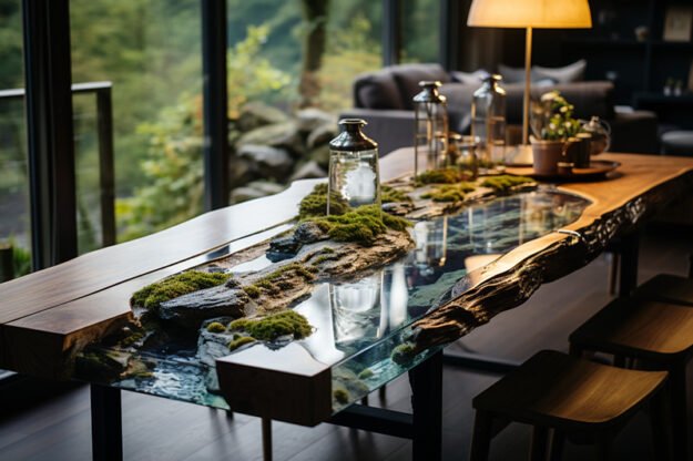 Nature-Inspired Organic Table: A Masterpiece for Your Space