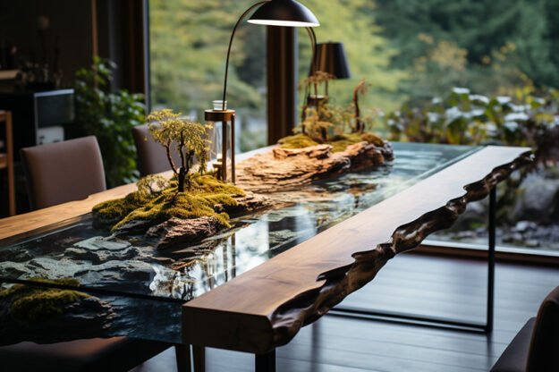 Nature-Inspired Organic Table