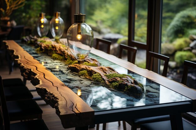 Nature-Inspired Organic Table