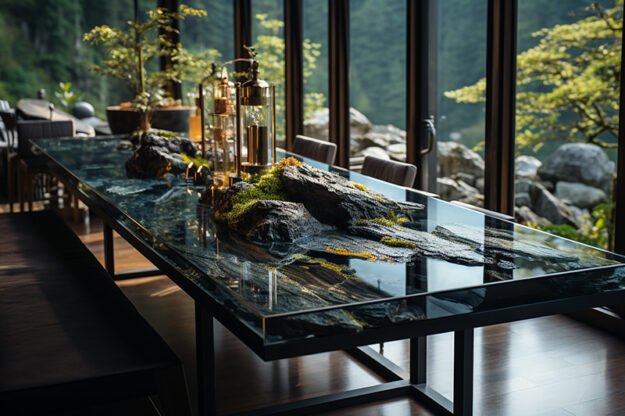 Nature-Inspired Organic Table