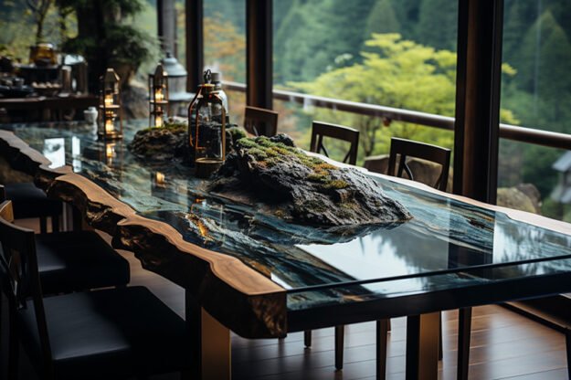 Nature-Inspired Organic Table