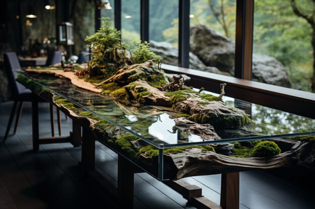 Nature-Inspired Organic Table: Elevate Your Dining Experience