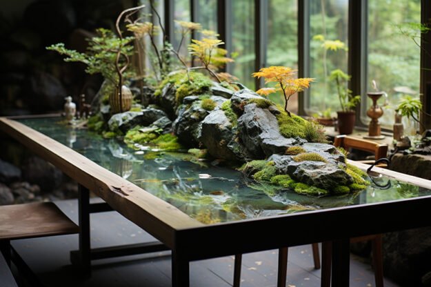 Nature-Inspired Organic Table
