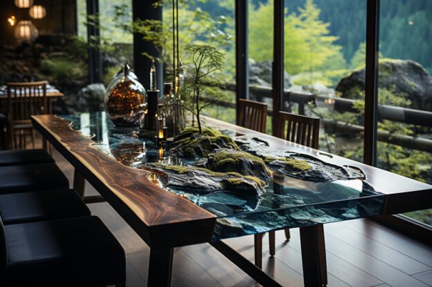Nature-Inspired Organic Table: Elevate Your Dining Experience