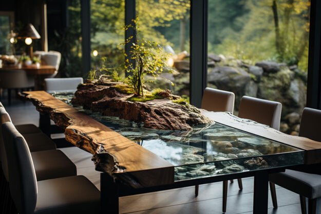 Nature-Inspired Organic Table: A Masterpiece for Your Space