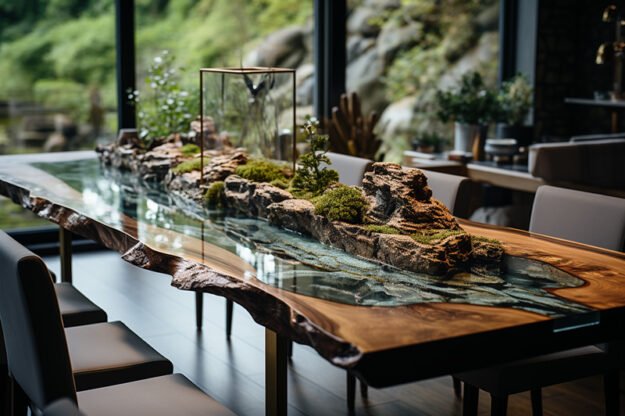Nature-Inspired Organic Table: A Masterpiece for Your Home
