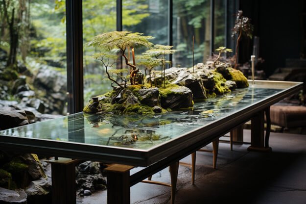 Nature-Inspired Organic Table: Elevate Your Space with Natural Elegance