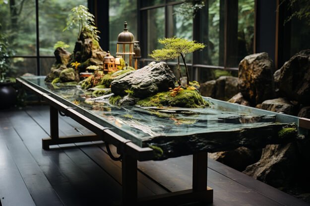 Nature-Inspired Organic Table: