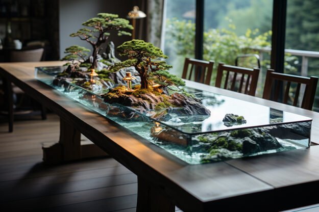 Nature-Inspired Organic Table: Elevate Your Dining Experience