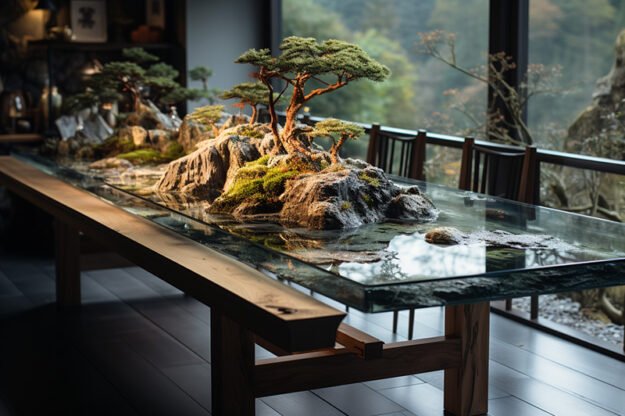 Nature-Inspired Organic Table: Elevate Your Space with Timeless Elegance