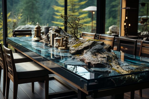 Nature-Inspired Organic Table