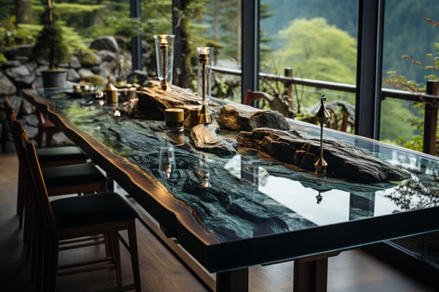 Nature-Inspired Organic Table