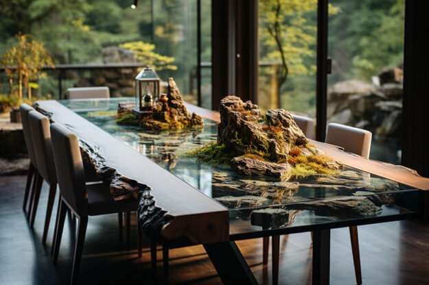 Nature-Inspired Organic Table