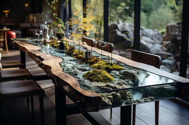 Nature-Inspired Organic Table: A Masterpiece for Your Space
