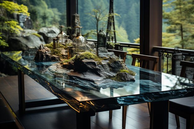 Nature-Inspired Organic Table: The Epitome of Elegance