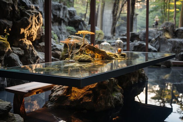 Nature-Inspired Organic Table