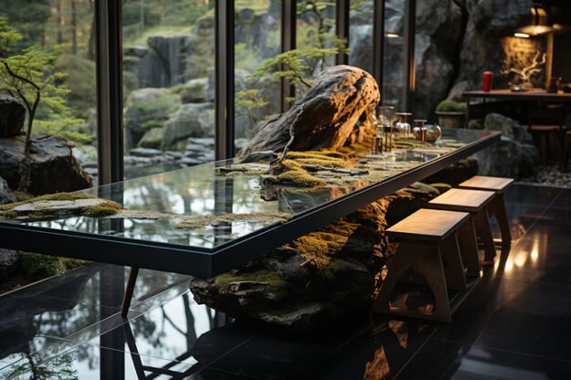 Nature-Inspired Organic Table: Elevate Your Living Space