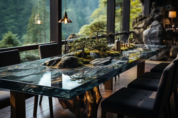 Nature-Inspired Organic Table: Transform Your Space with Elegance and Serenity