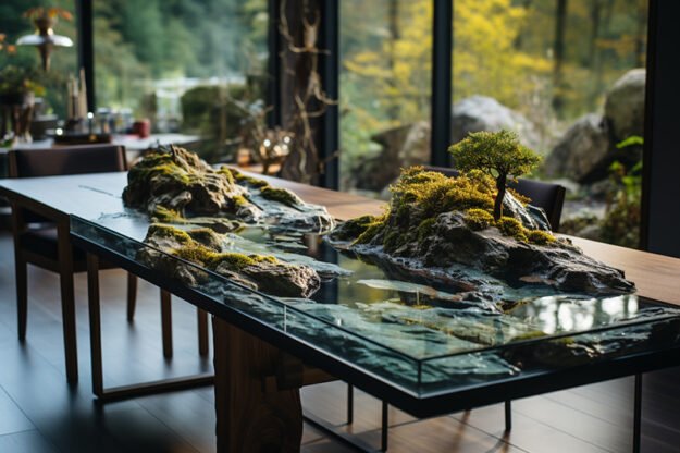 Nature-Inspired Organic Table: Elevate Your Space with Timeless Elegance