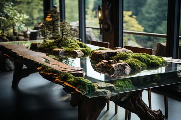 Nature-Inspired Organic Table