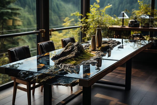 Nature-Inspired Organic Table: A Masterpiece of Timeless Elegance