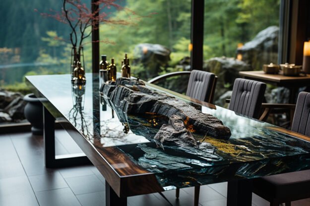 Nature-Inspired Organic Table: A Luxurious Fusion of Nature and Craftsmanship