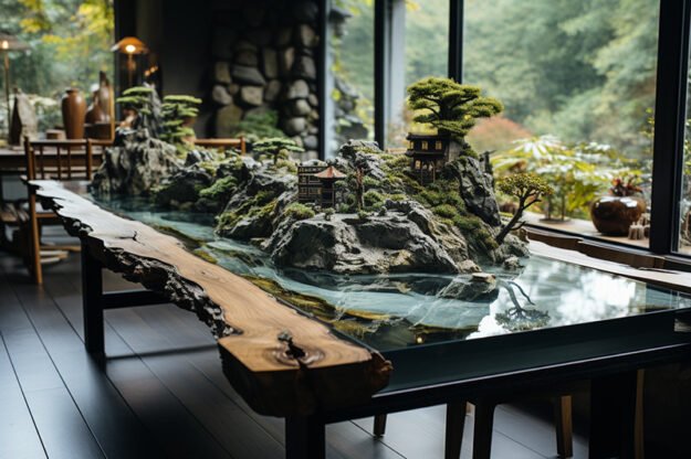 Nature-Inspired Organic Table: Elevate Your Space