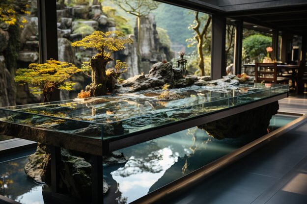 Nature-Inspired Organic Table