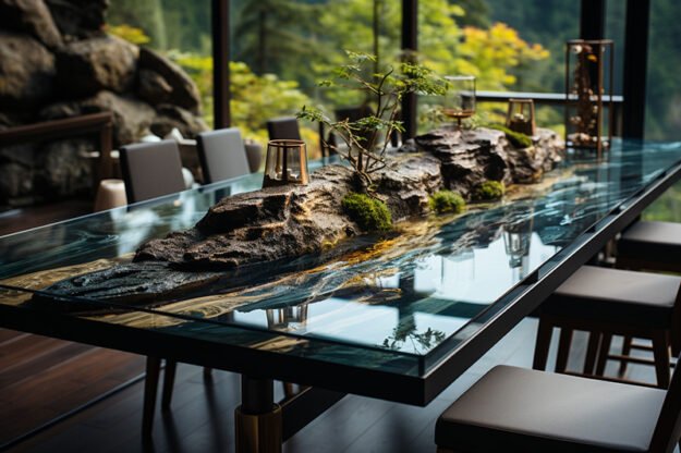 Nature-Inspired Organic Table