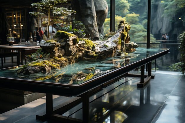 Nature-Inspired Organic Table: Elevate Your Space with Timeless Elegance