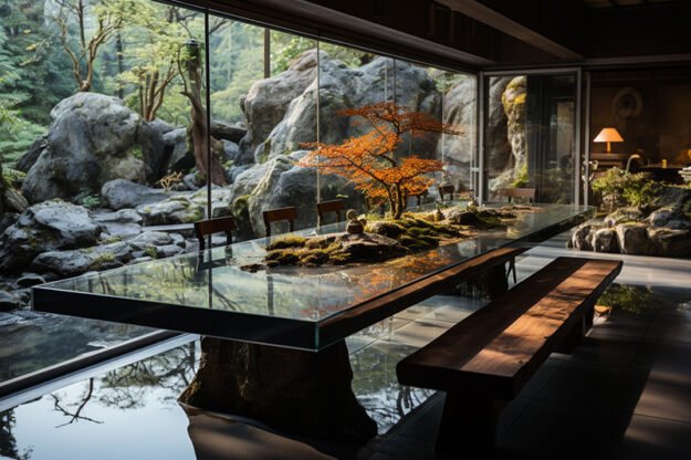Nature-Inspired Organic Table: Elevate Your Space with Timeless Elegance