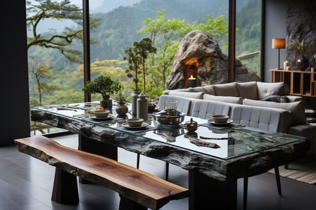 Nature-Inspired Organic Table: A Culinary Sanctuary