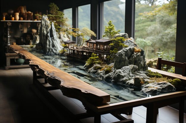 Nature-Inspired Organic Table: Elevate Your Space Today!