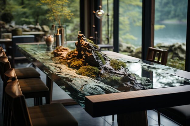 Nature-Inspired Organic Table