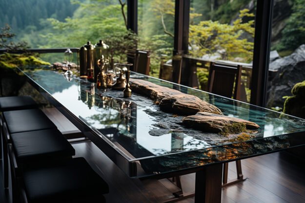 Nature-Inspired Organic Table: Elevate Your Dining Experience