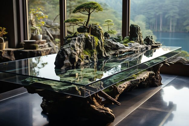 Nature-Inspired Organic Table