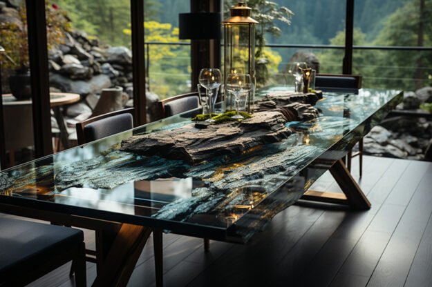 Nature-Inspired Organic Table: Elevate Your Dining Experience
