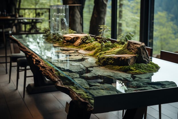 Nature-Inspired Organic Table