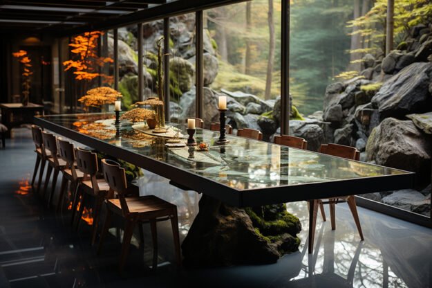 Nature-Inspired Organic Table